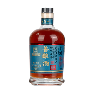 古越龙山绍兴黄酒鉴湖2017年陈酿花雕酒正宗半甜型善酿酒手工黄酒