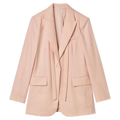 西装上衣一粒扣长袖外套