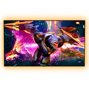 钉子科技画框幕日蚀背光灯氛围背景灯 双LED灯带环境光效 RGB触摸遥控渐变电视灯APP控制智能音箱接入