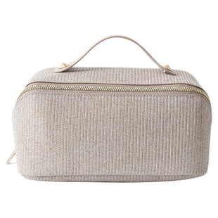 高级质感化妆包女大容量便携式超大手提化妆品收纳出门方便携带