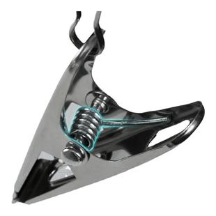 美丽雅铝合金多功能晾晒架袜子内裤多夹子晾衣架防风挂钩家用神器