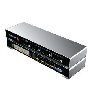 优联HDMI2.0矩阵4进4出无缝视频矩阵切换器4K高清HDMI四进四出分配切换器音视频监控数字会议工程4口切换器