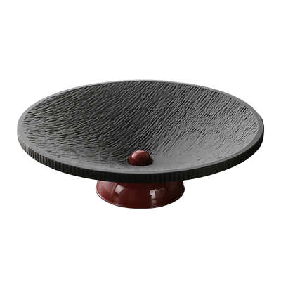 水果盘客厅家用2025新款轻奢高端高颜值茶几糖果盘沥水托盘干果盘