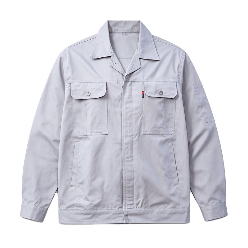 纯棉工作服劳保服男女套装秋季