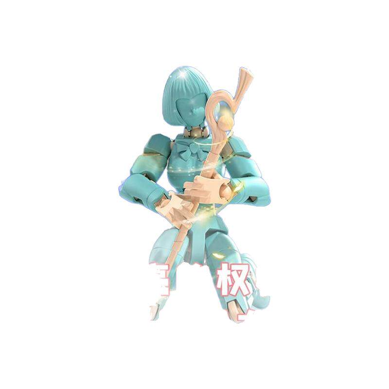 【美少女机甲战士积木人偶】