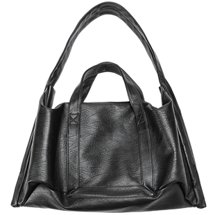 韩国ins风小众潮牌男包皮质大包多功能单肩斜挎包潮手提包健身包