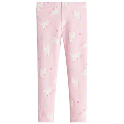 HM童装儿童女童裤子冬季柔软重磅休闲裤松紧带打底裤1009288