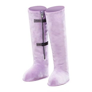 欧脉艾灸热敷靴子护膝艾绒膝盖泡脚鞋长筒靴加热老寒腿部保暖神器