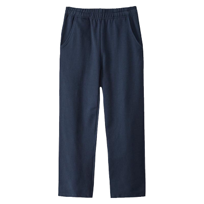 儿童藏青色校服长裤纯棉校裤