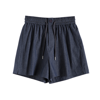 小个子5分2024新款女生亚麻短裤