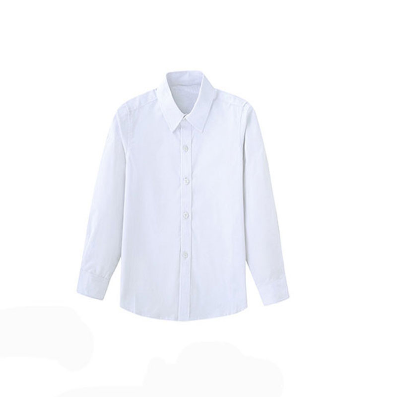 元旦男孩白色短袖衬衫黑色背带裤领结女孩背带裙幼儿表演服合唱