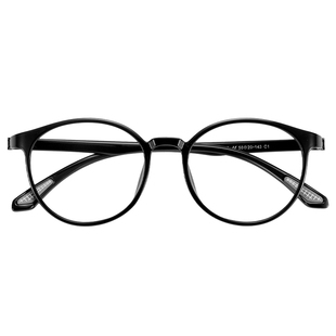 镜音近视眼镜男女监狱看守所专用无金属无螺丝全塑料树脂眼镜框架