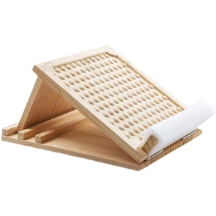 橡木实木拉筋板斜踏板拉筋器足底按摩神器健身踏板拉筋通经瘦小腿