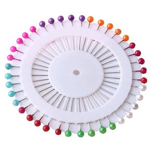 珠针大头针 固定珍珠钉定位针服装立裁针大号定型针 彩色插包工具