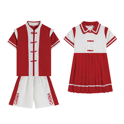 男女童中国风班班有歌声合唱服