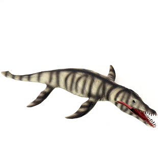 侏罗纪仿真海洋巨兽恐龙沧龙蛇颈龙滑齿龙玩具克柔龙模型塑胶动物