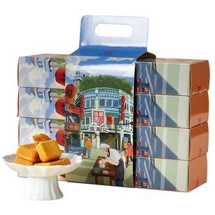 张凤记凤梨酥老式怀旧休闲零食夜宵充饥速食厦门特产糕点榴莲饼