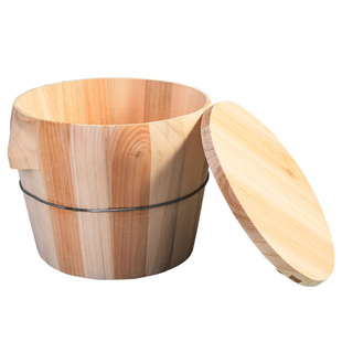 蒸尚美杉木饭桶蒸米饭小饭桶家用原木大小木桶竹制蒸笼饭甑子包邮