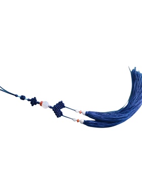 精品翡翠平安扣流苏挂珠