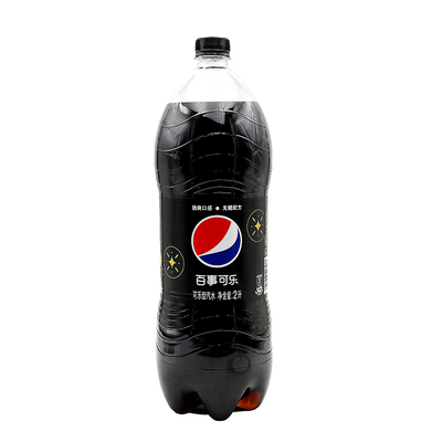 2L无糖碳酸饮料极度大瓶百事可乐