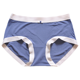 彩田内裤纯色莫代尔面料31791中腰无痕31792高腰石墨烯底裆