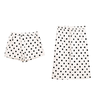 荒荒家 波点系列下装2025夏季新款小众设计百搭休闲半身短裙裤女