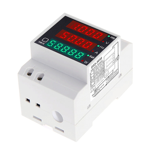 导轨电表单相家用智能电度表功率表交流数显电流表电压表D52-2058