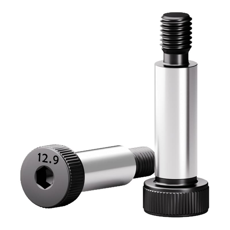 12.9级内六角塞打螺丝等高凸肩轴肩限位模具螺钉螺栓M5M6M8M10M12