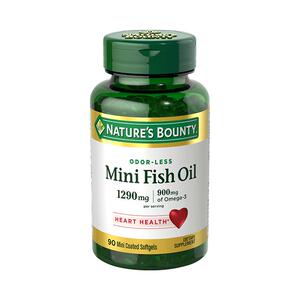 自然之宝美国原装浓缩dha深海迷你鱼油软胶囊omega3男女90粒