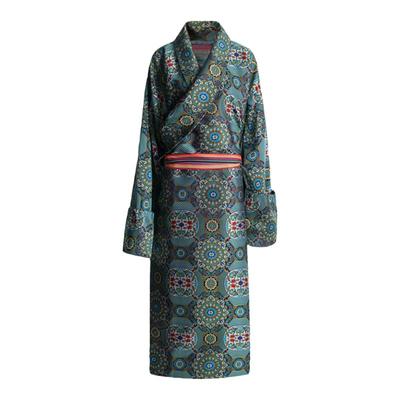 华丽织锦气质华贵藏族民族服饰