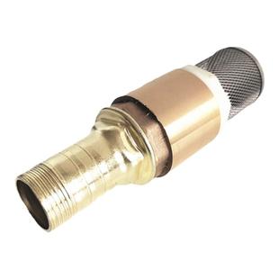 油泵加油机过滤网单向阀止回阀铜底阀柴油管进口插管滤网6分1寸2