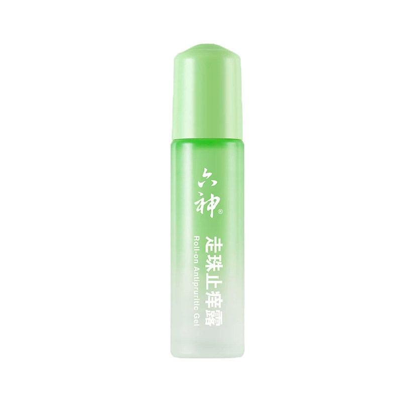 六神走珠滚珠舒缓止痒花露水清凉止痒露便携走珠清凉露官方正品