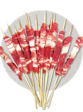 羔羊肉串宁夏盐池滩羊肉串3斤