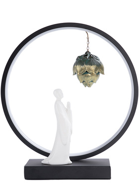 禅意风倒流家用吊式室内茶道香炉