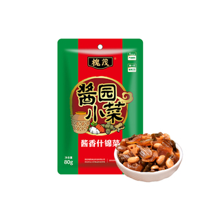 槐茂酱菜80g*5袋什锦果仁苤蓝花下粥开味下饭菜老字号正宗酱腌菜