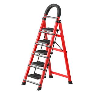 阶梯凳铝合金台阶凳家用二步折叠梯厨房两用凳创意三层小楼梯凳子