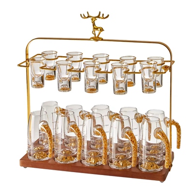 高档家用|水晶白酒杯