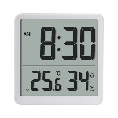 磁吸温湿度计时钟可挂可立桌面钟