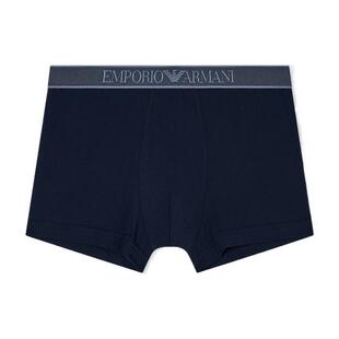 【礼物】EMPORIO ARMANI/阿玛尼男士弹力纯棉轻奢平角内裤官方