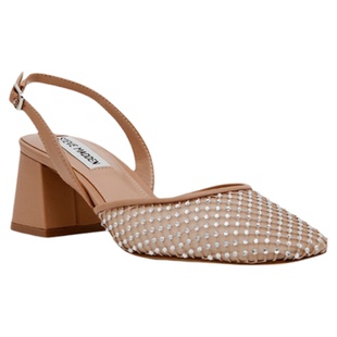 [限时折扣]Steve Madden 女鞋NETWORK浅口镂空粗跟包头凉鞋高跟鞋