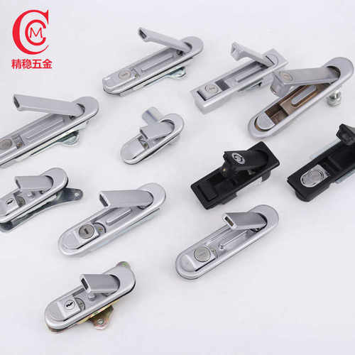 精稳五金  弹跳式机箱锁平面电箱电柜锁工业机械设备门锁