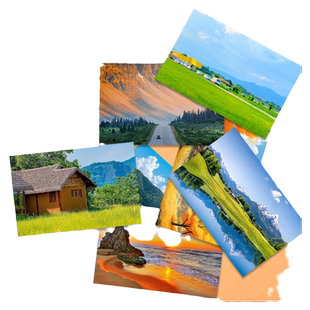 明信片打印diy照片来图打印定做卡片自制婚礼邀请卡感谢贺卡lomo卡售后方卡情侣动漫插画印刷制作明信片定制