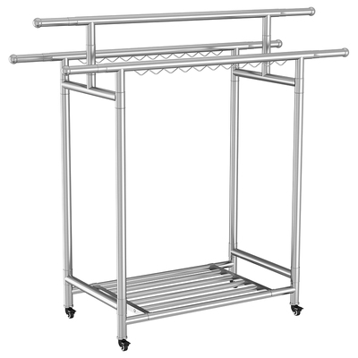 不锈钢晾衣架304落地家用阳台