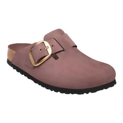 BIRKENSTOCK勃肯绒面革包头拖鞋