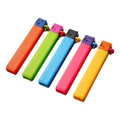 广告打火机定制印字细长款订做印刷滑轮磨砂logo潮流防风明火个性