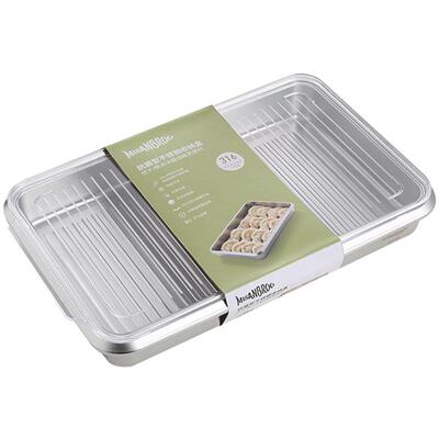 米膳葆316不锈钢饺子盒带盖正品