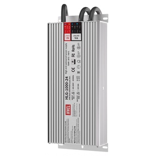 明伟IP67防水HLG开关电源220转换12V24V36伏48户外防水适配变压器