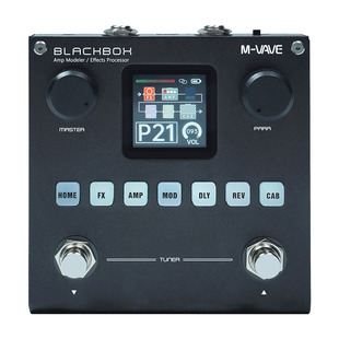 M-VAVE电吉他综合效果器blackbox贝斯多功能单块音箱模拟声卡内录
