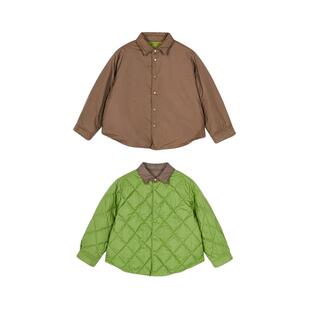 【双面穿】新款江南布衣童装轻薄短款羽绒服26秋男女童jnbybyjnby