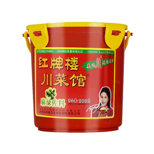 红牌楼川菜馆麻辣调味料火锅底料908gX6瓶川菜烤鱼佐料餐饮专用